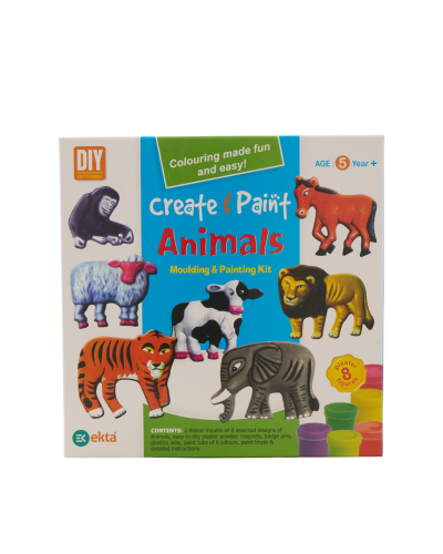 CREATE & PAINTS ANIMALS