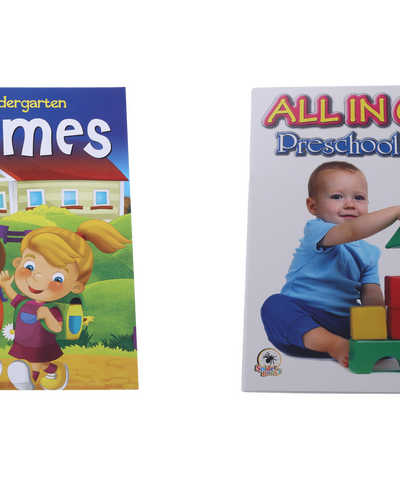 ALL IN ONE PRESCHOOL BOOK & KINDERGARTEN RHYMES