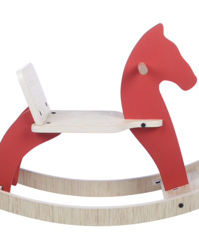 TRADITIONAL ROCKING HORSE - RED